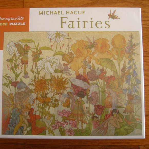 Michael Hague Fairies 300 Piece Jigsaw Puzzle Pomegranate Artpiece NEW Sealed - Picture 3 of 5